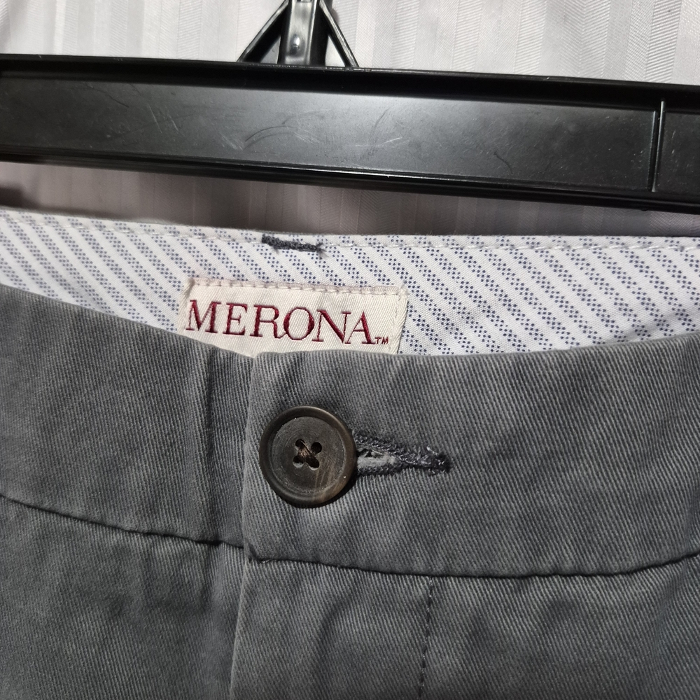 Merona Merona Size 8 Women's Gray Shorts - Picture 4 of 8